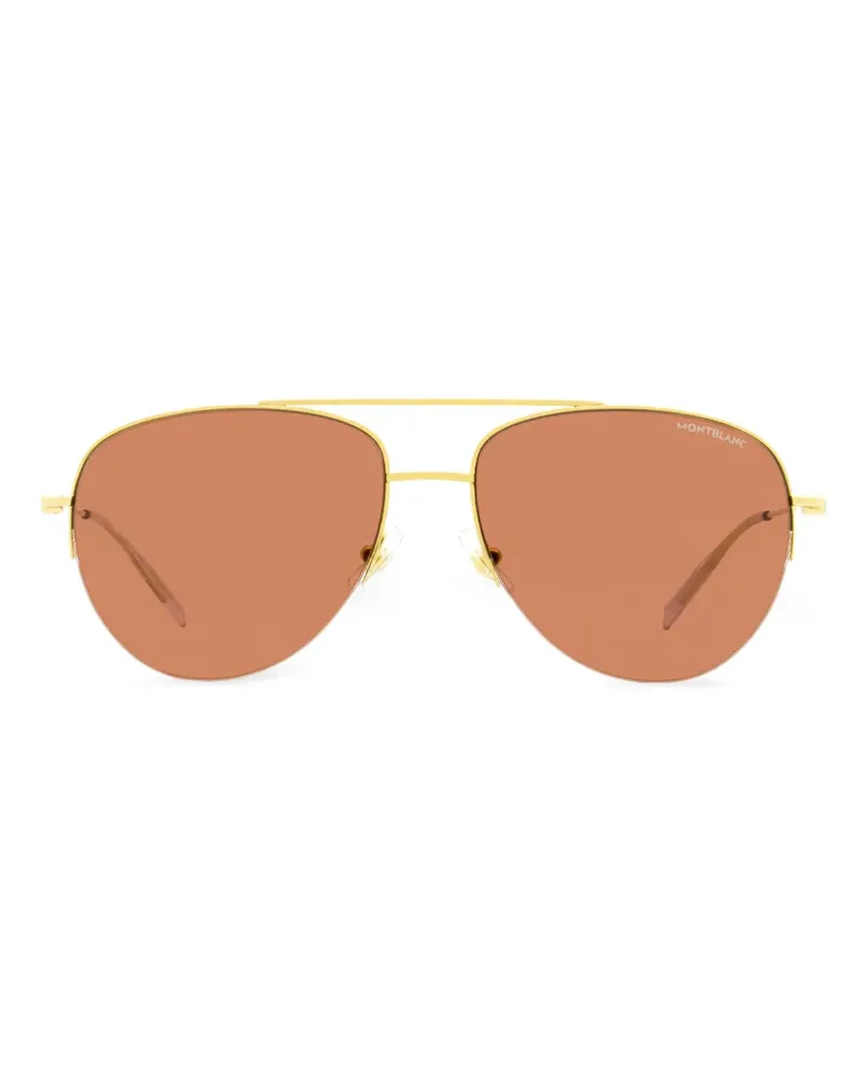 Montblanc MB0074S Sonnenbrille - Gold Gold