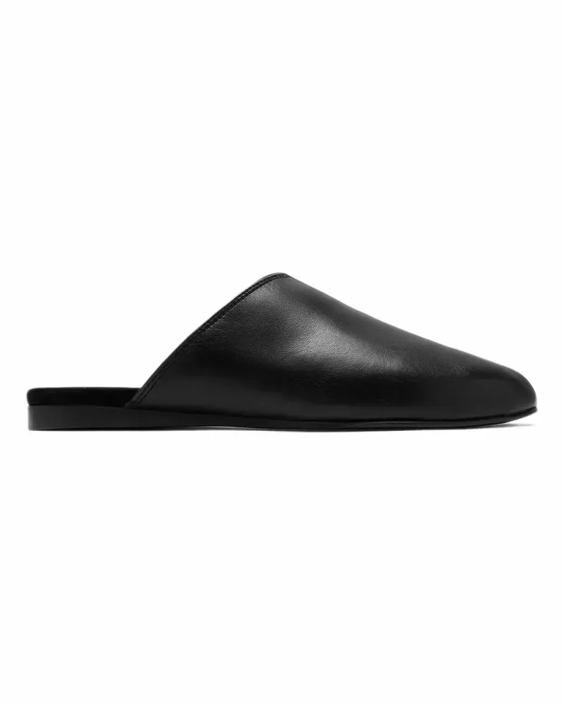 GIMAGUAS leather slip-on mules - Schwarz Schwarz