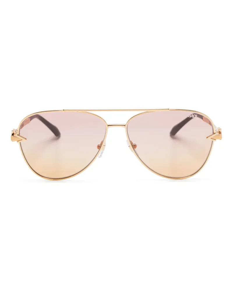 Versace Getönte Pilotenbrille - Gold Gold