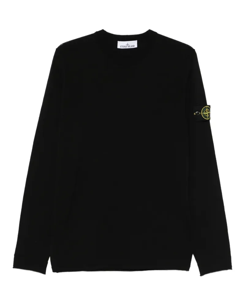 Stone Island crewneck knitwear - Schwarz Schwarz