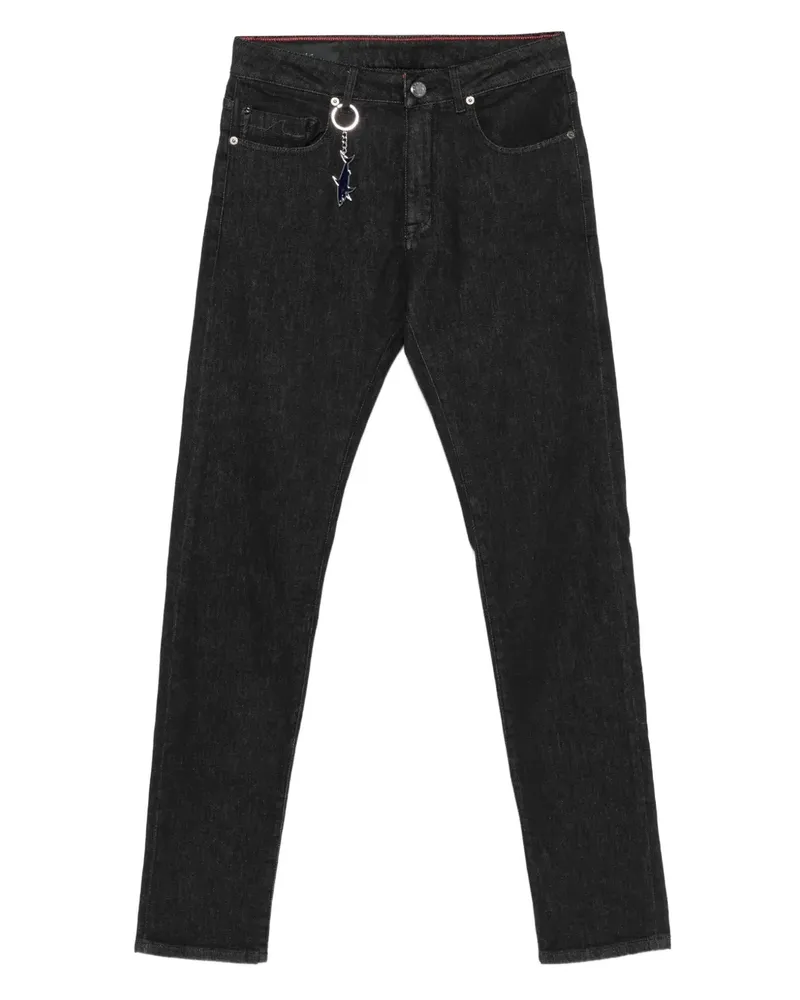 Paul & Shark Five-Pocket-Jeans - Schwarz Schwarz