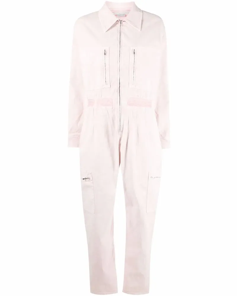 Stella McCartney Overall mit Reißverschluss - Rosa Rosa