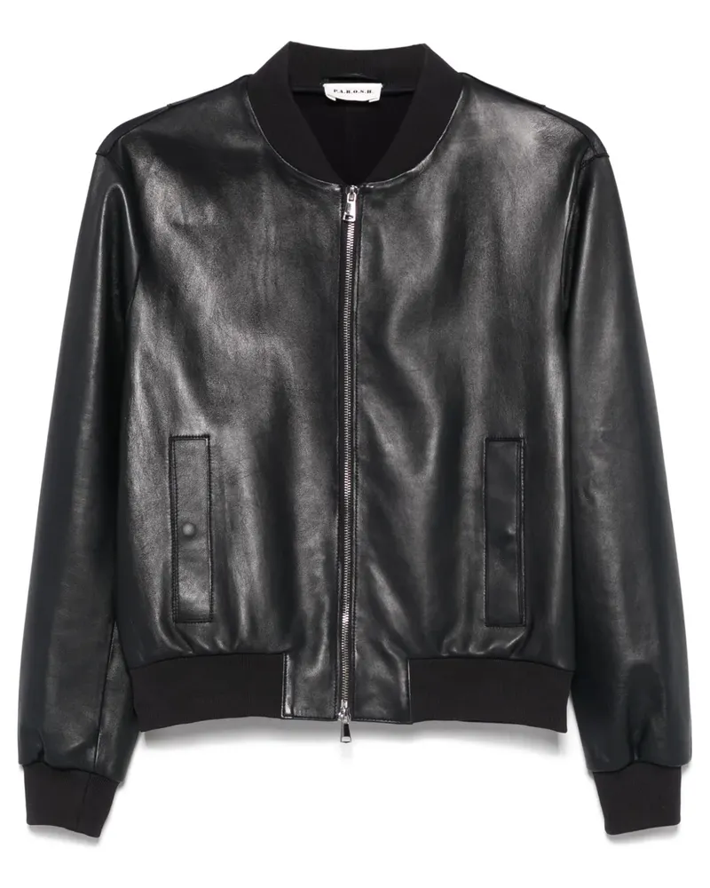 P.A.R.O.S.H. Maciock Jacke - Schwarz Schwarz