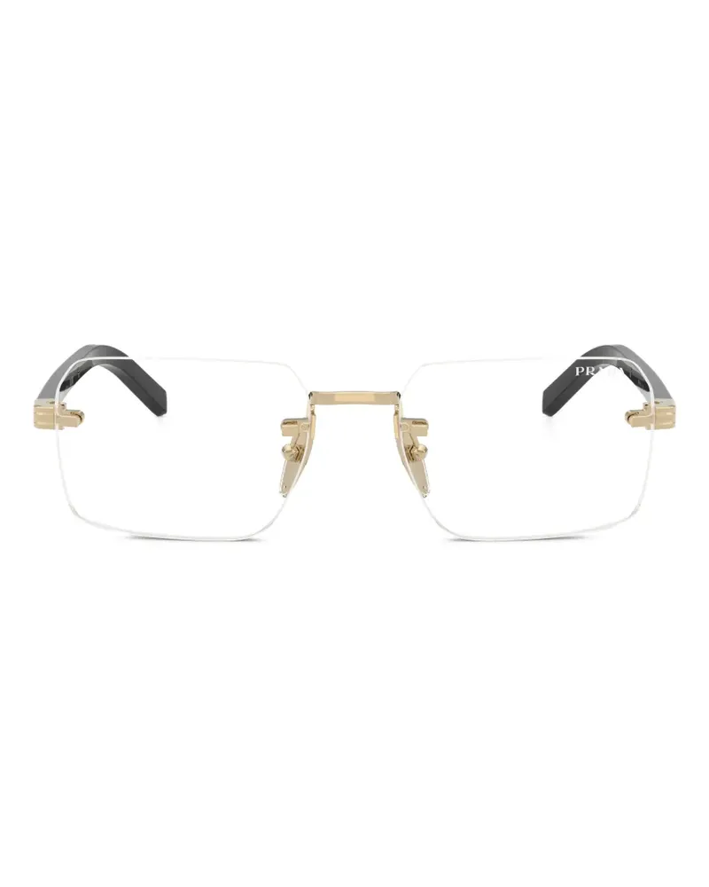 Prada Rahmenlose Brille - Gold Gold