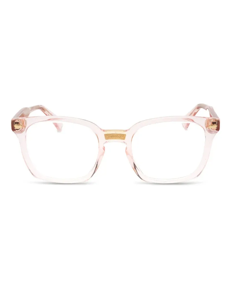 Gucci Brille mit eckigem Gestell - Rosa Rosa