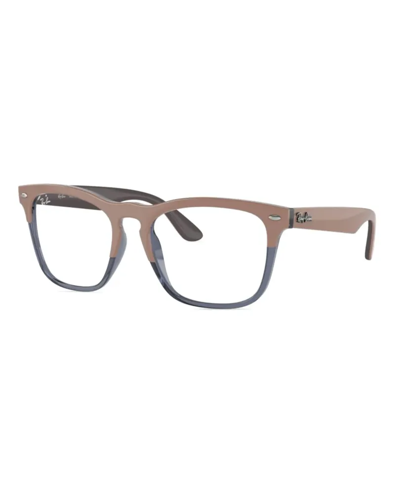 Ray Ban Vista Brille mit eckigem Gestell - Nude Nude