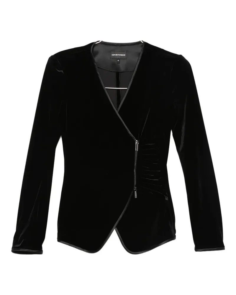 Emporio Armani zip-fastening jacket - Schwarz Schwarz