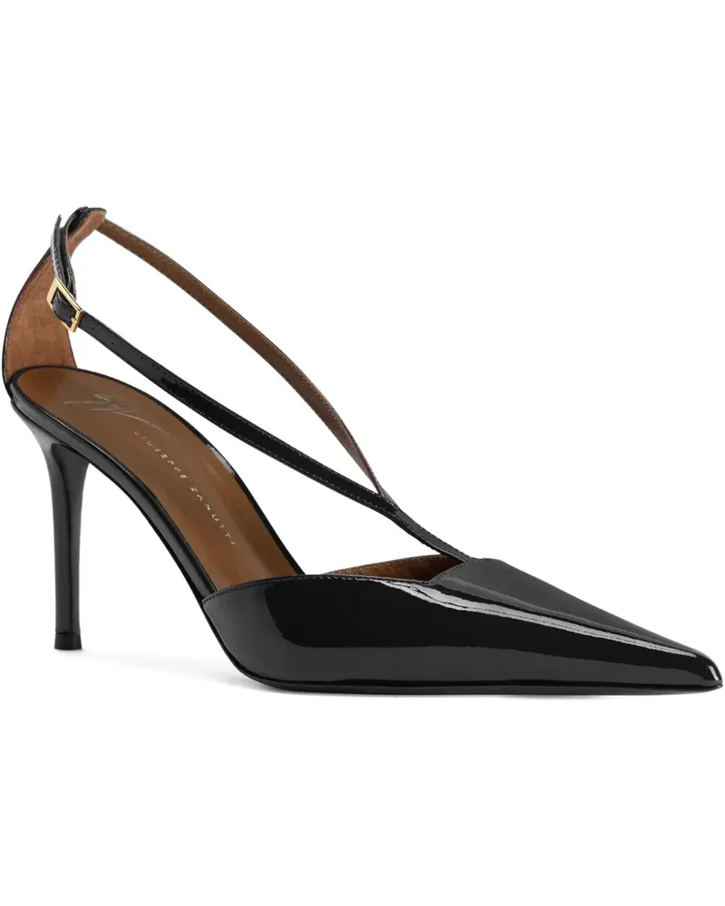 Giuseppe Zanotti Pumps aus Leder - Schwarz Schwarz