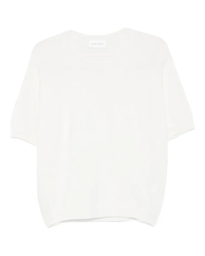 christian wijnants crew-neck T-shirt - Nude Nude