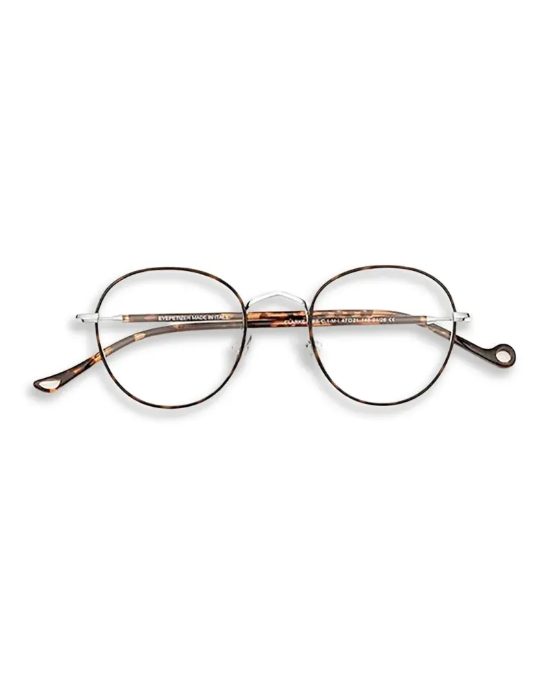Eyepetizer Clark Brille mit rundem Gestell - Braun Braun