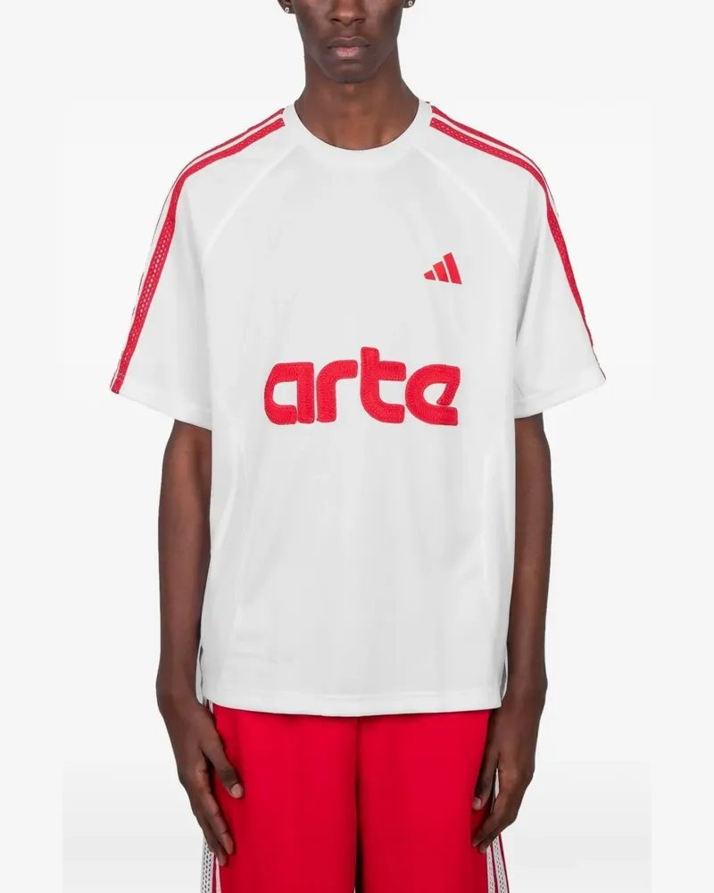 adidas x Arte Antwerp 3-stripes-logo T-shirt - Weiß Weiß