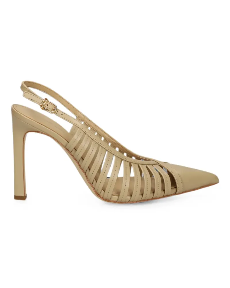 Michael Kors Spitze Mules - Nude Nude