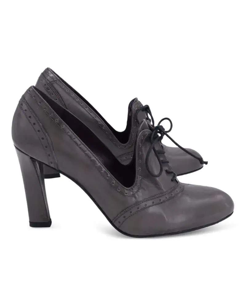 Stuart Weitzman Pumps mit Schnürung - Grau Grau