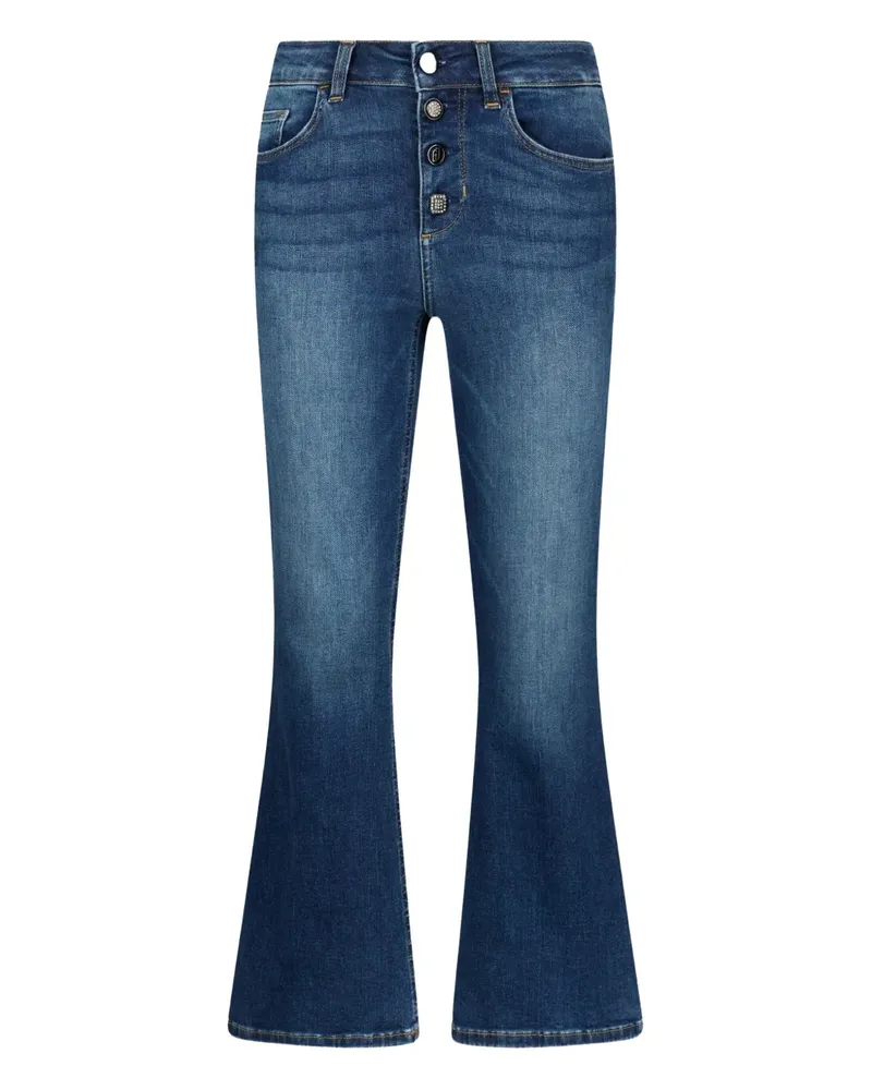 Liu Jo Jeans mit Schmuckknöpfen - Blau Blau