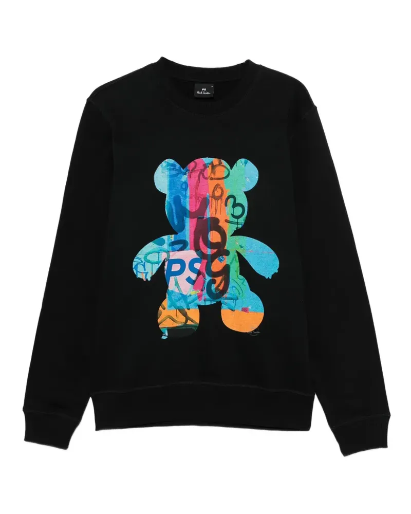 Paul Smith graphic-print sweatshirt - Schwarz Schwarz