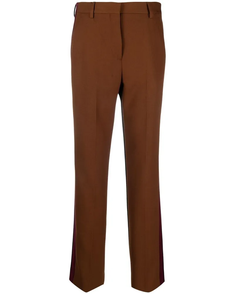 Burberry Hose mit hohem Bund - Braun Braun