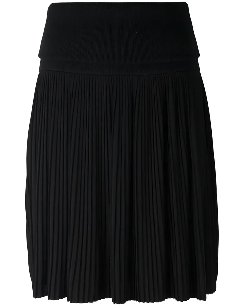Givenchy Plissierter Rock - Schwarz Schwarz