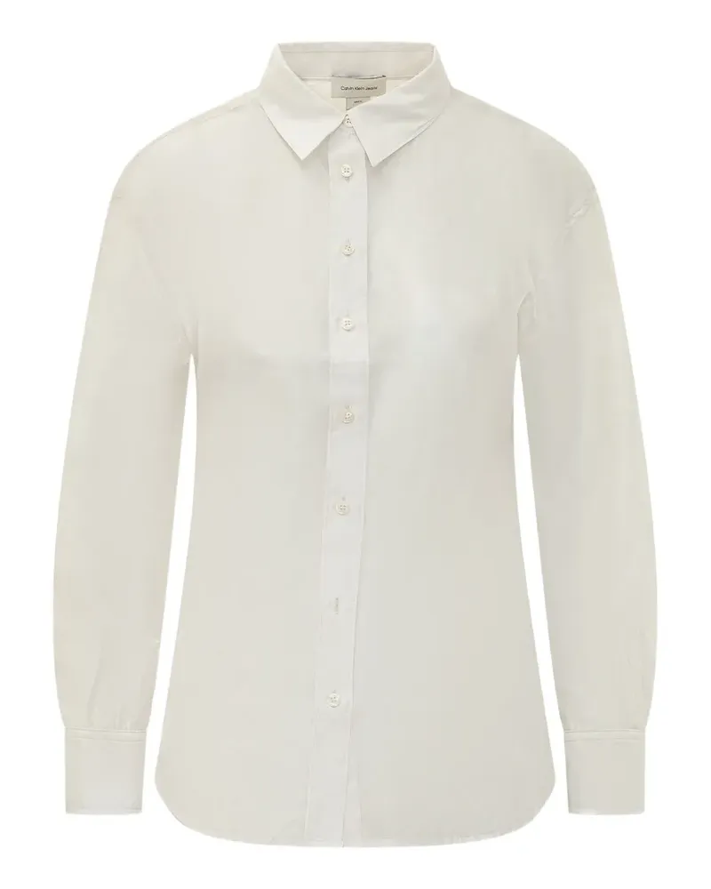 Calvin Klein twist-back shirt - Nude Nude
