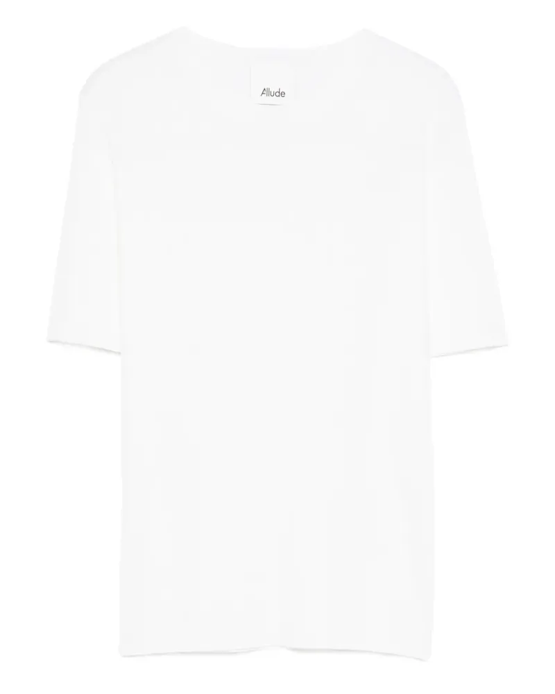 ALLUDE Klassisches T-Shirt - Nude Nude