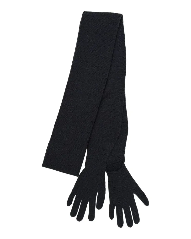 Paloma Wool merino-wool glove scarf - Grün Grün