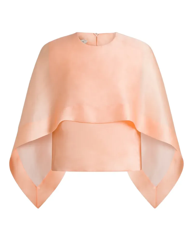 Alberta Ferretti Bluse im Layering-Look - Rosa Rosa