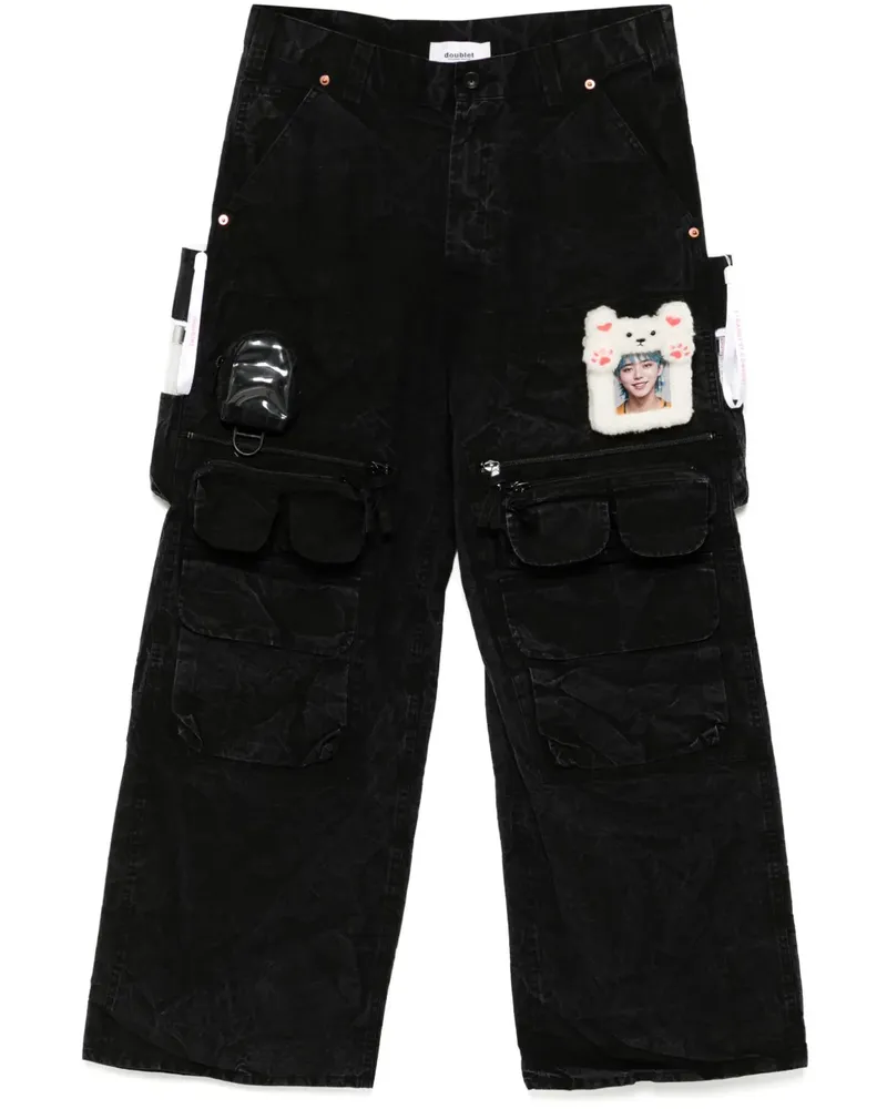 Doublet Oshi-Katsu Hose - Schwarz Schwarz