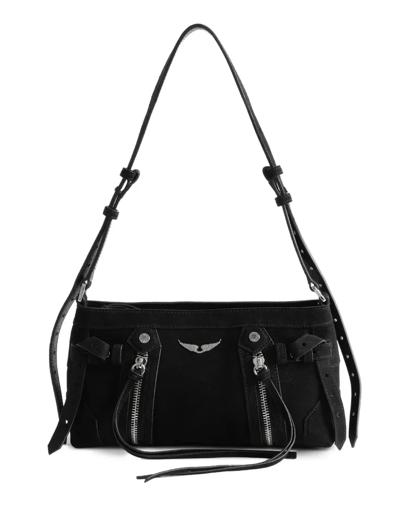 Zadig & Voltaire Madison mini suede bag - Schwarz Schwarz