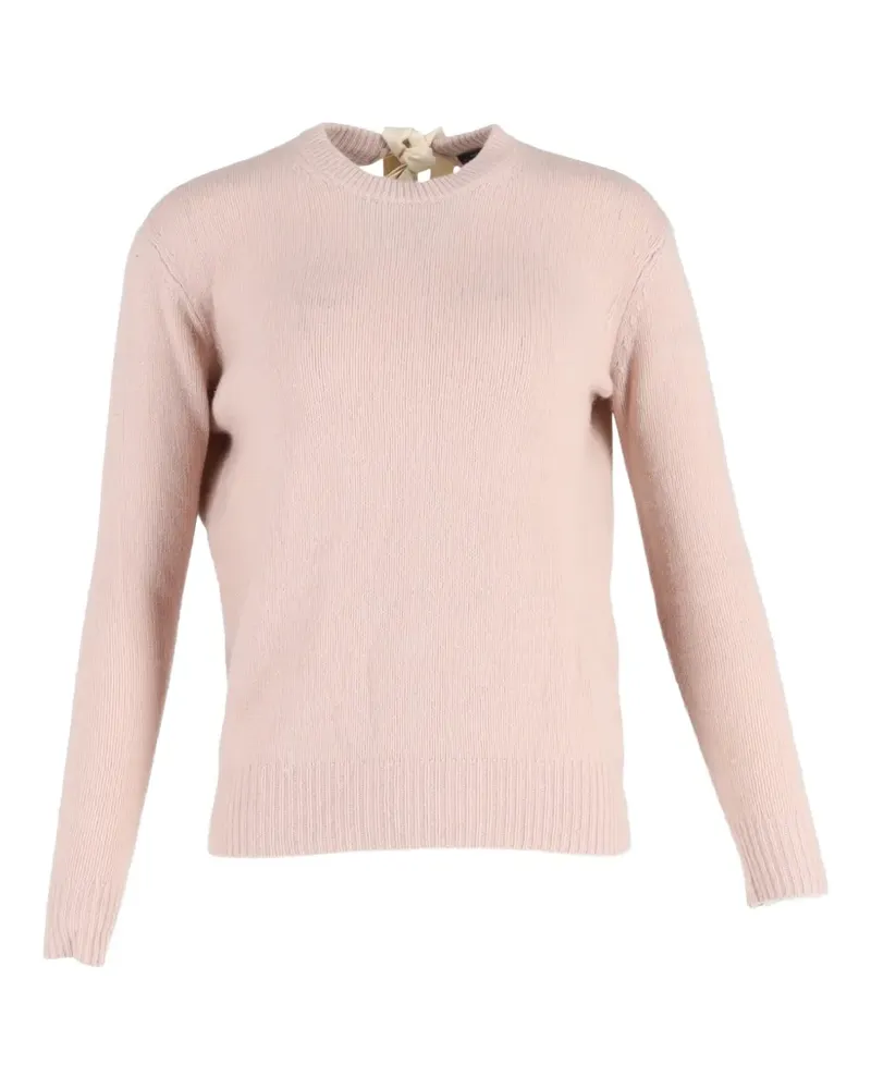 Joseph tie-back crew-neck sweater - Rosa Rosa