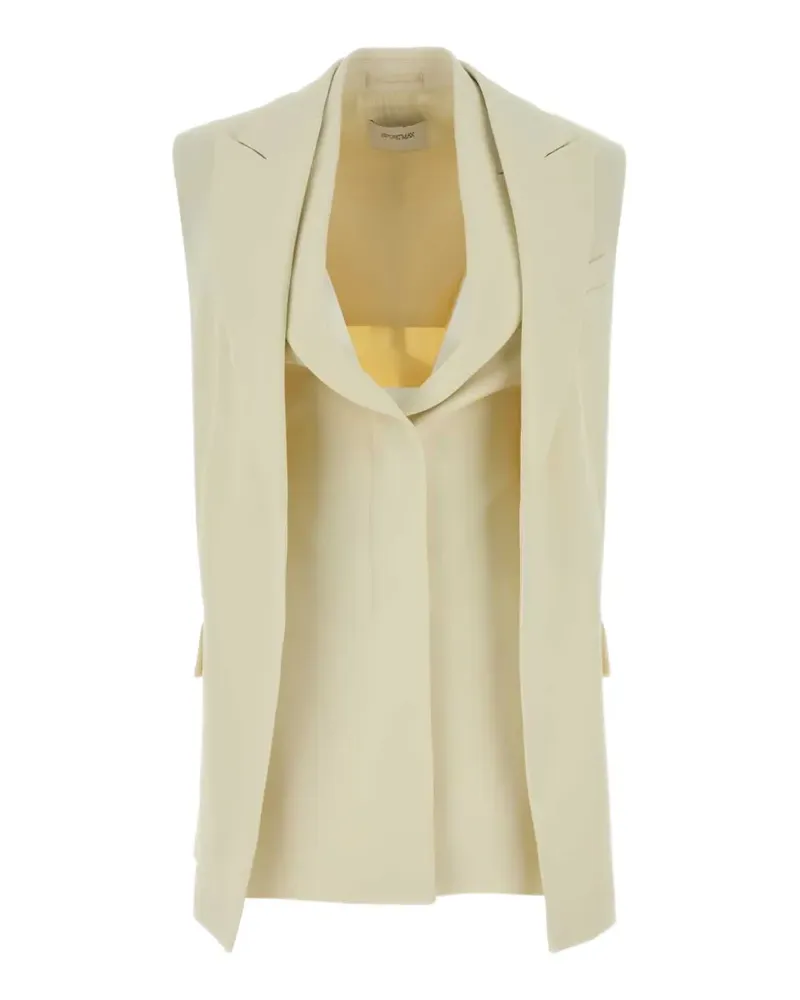 SPORTMAX Campale vest - Nude Nude