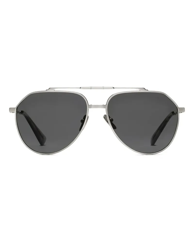 Dolce & Gabbana Stefano Pilotenbrille - Silber Silber