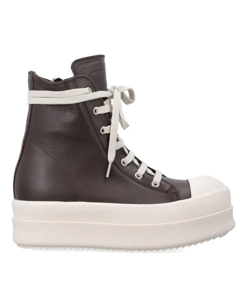 Rick Owens Sneakers mit Schnürung - Schwarz Schwarz