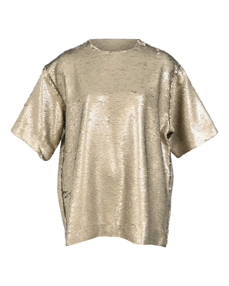 FRANKIE Shop Jones boxy T-shirt - Gold Gold