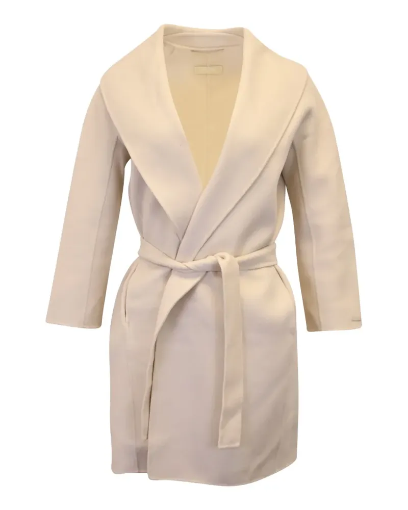 Max Mara Mantel mit Gürtel - Nude Nude