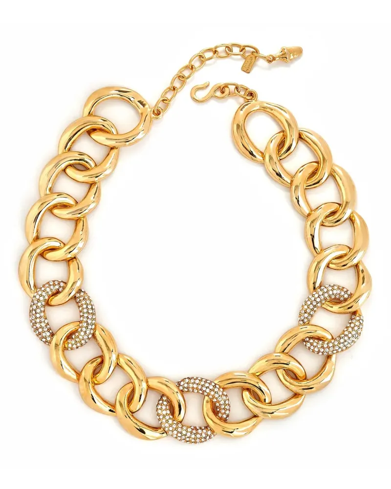 Kenneth Jay Lane Klassische Halskette - Gold Gold