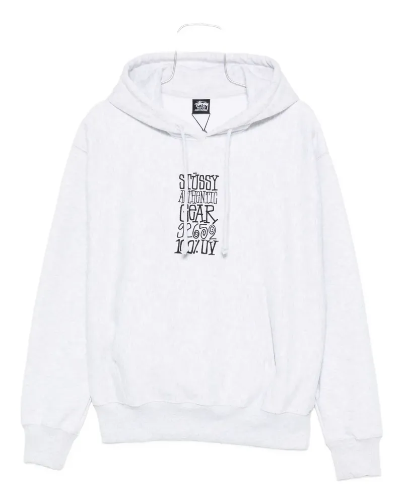 Stüssy Authentic Gear Hoodie - Grau Grau