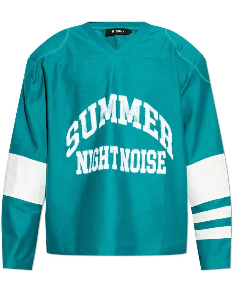 MISBHV Summer Night Noise Hockey-Oberteil - Blau Blau