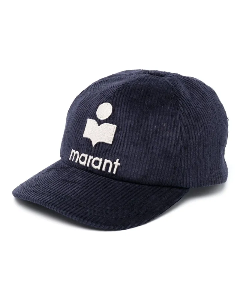 Isabel Marant Baseballkappe aus Cord - Blau Blau