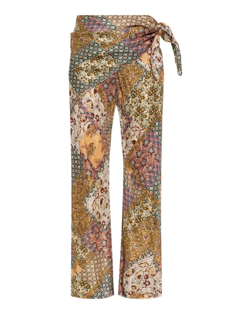 Zimmermann Fairlight Bias pants - Nude Nude