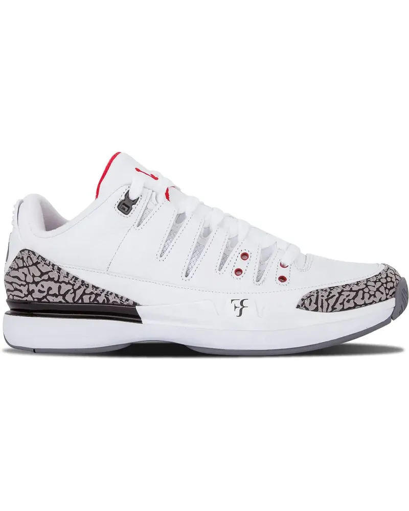 Nike Zoom Vapor AJ3' Sneakers - Weiß Weiß