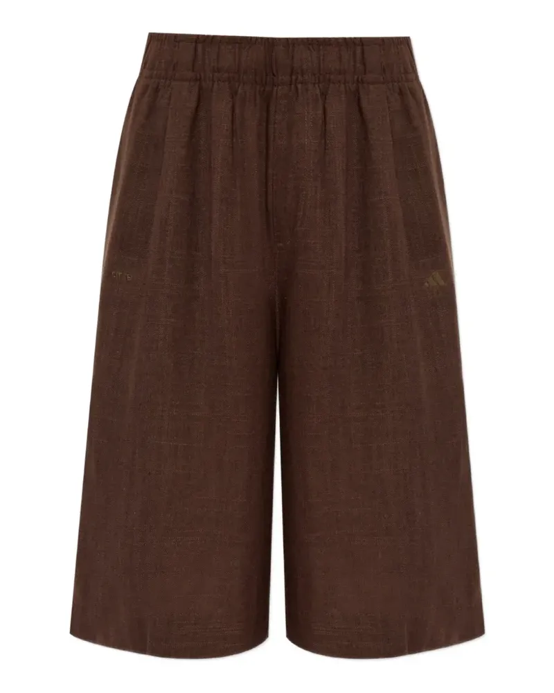 adidas Arte Antwerp Shorts mit elastischem Bund - Braun Braun