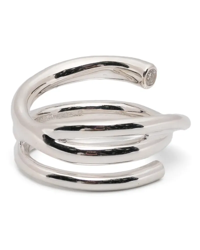 Completedworks spiral ring - Silber Silber