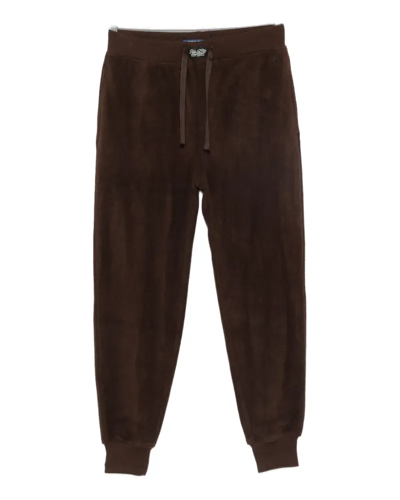 Ralph Lauren Fleece-Schlafanzug mit Kordelzug - Braun Braun