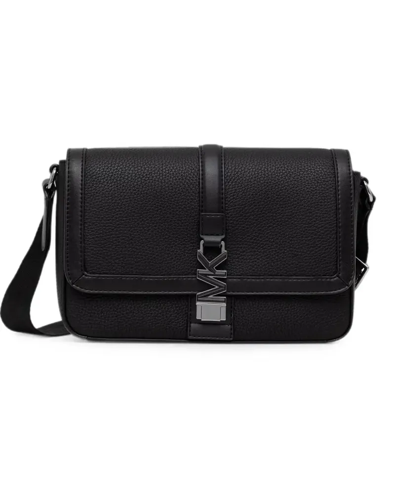Michael Kors Ezra leather shoulder bag - Schwarz Schwarz