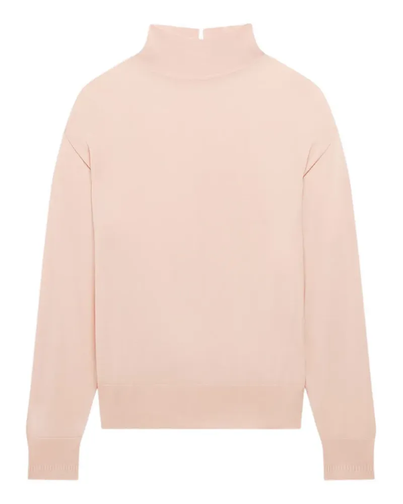 Another Tomorrow featherweight wool sweater - Rosa Rosa