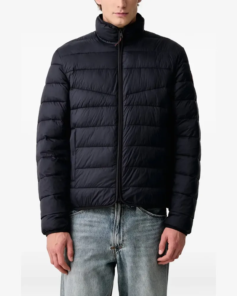 Napapijri Aerons quilted logo-patch jacket - Blau Blau
