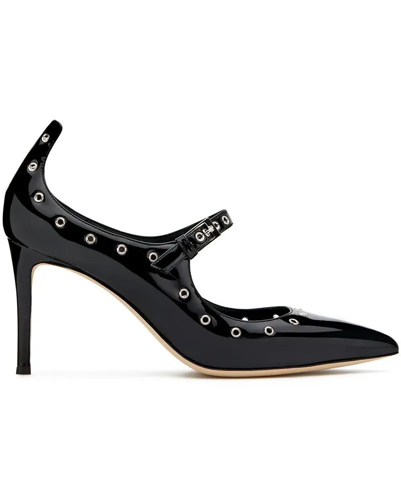 Giuseppe Zanotti Alyson Cut Pumps mit Ösen - Schwarz Schwarz