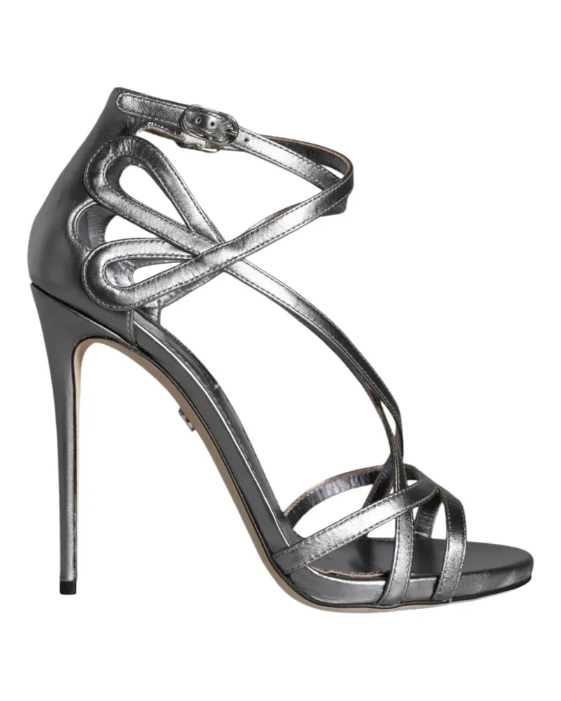 Dolce & Gabbana Keira Sandalen mit Cut-Out - Silber Silber