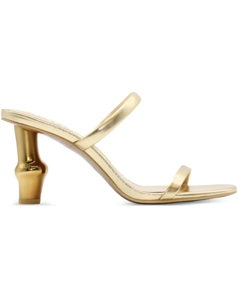 Cult Gaia Sandalen mit Design-Absatz 80mm - Gold Gold
