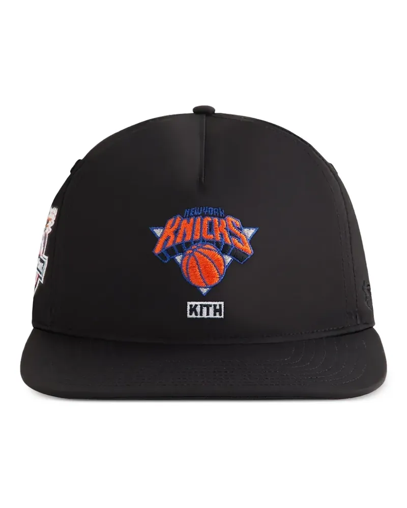 KITH x '47 x NBA All-Star x New York Knicks SL Hitch Snapback Baseballkappe - Schwarz Schwarz