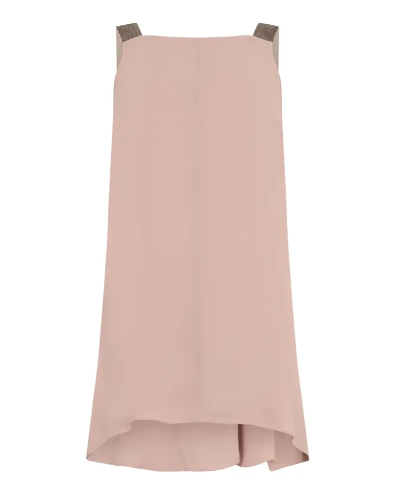 Fabiana Filippi V-neck strap midi dress - Rosa Rosa
